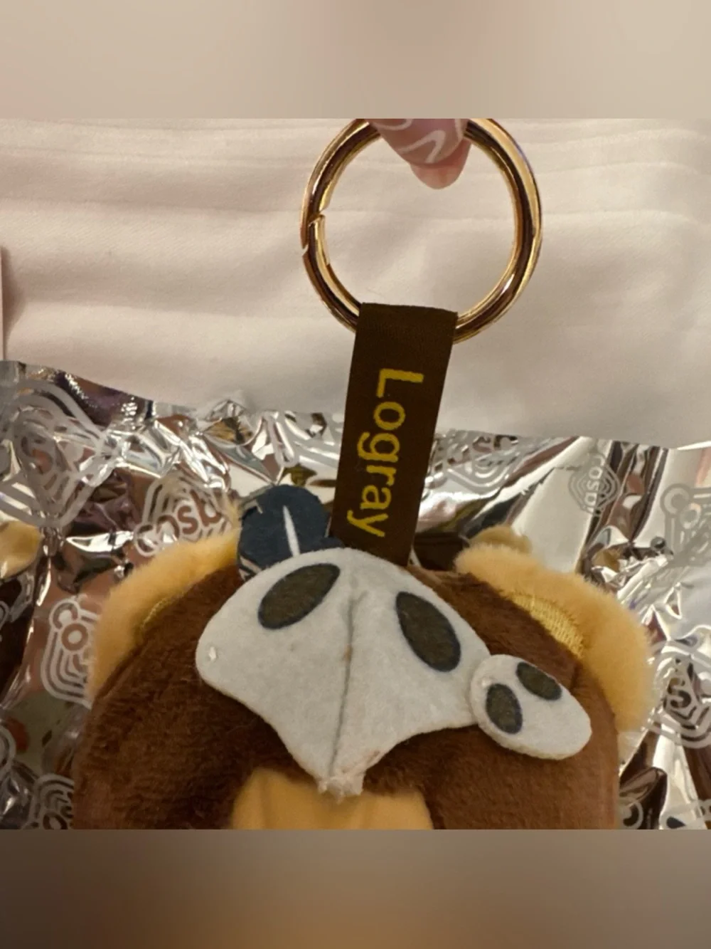 Star Wars Ewok Cosbi Plush Keychain Disney Logray NEW